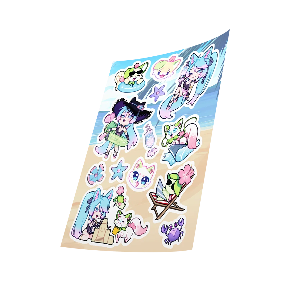 Silvervale Sticker Sheet