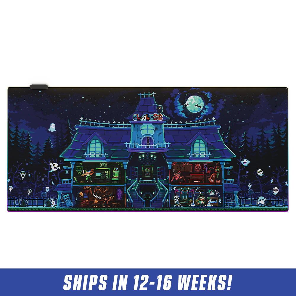 PIXEL CUPS x Clooless: RGB Mousepad