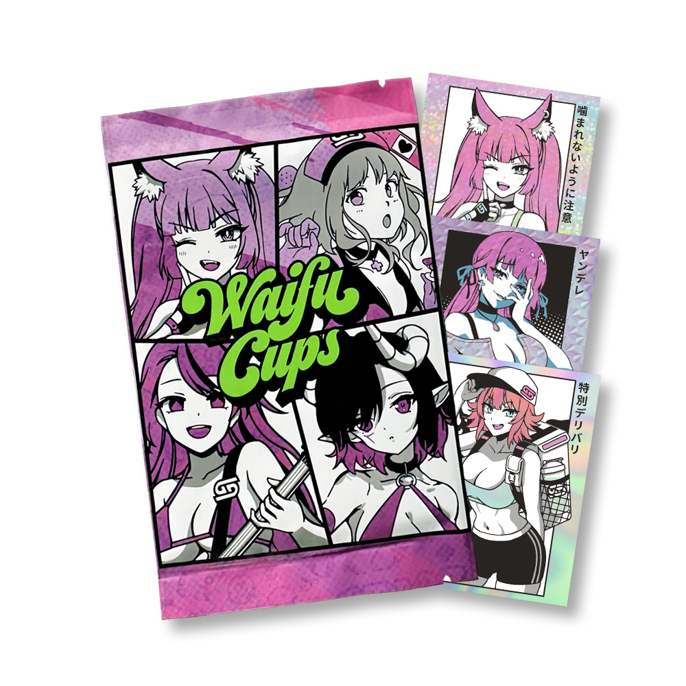 Collectible Waifu Sticker Pack - Season Four